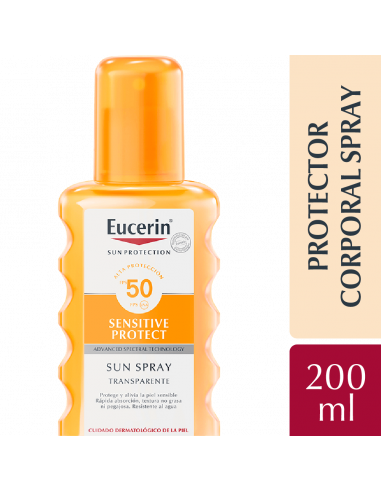 Eucerin Sun Spray Transparente SPF50...