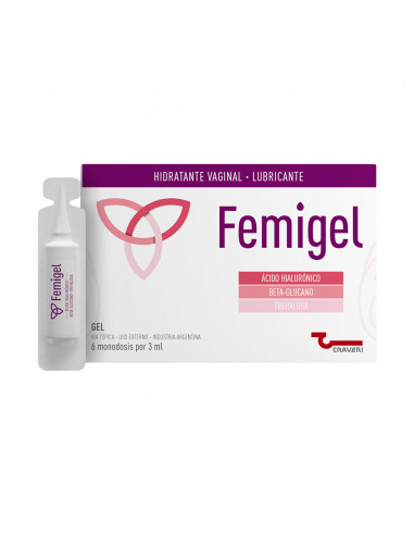 Femigel Monodosis x 6 Monodosis por 3 Ml