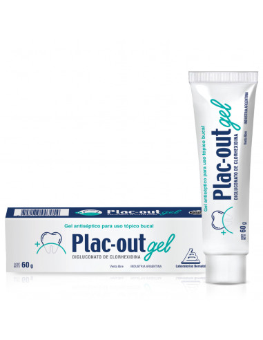 Plac-Out Gel antiséptico bucal pomo 60 g