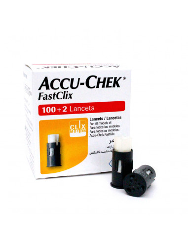 Accu-Chek FastClix - Lancetas x 102...
