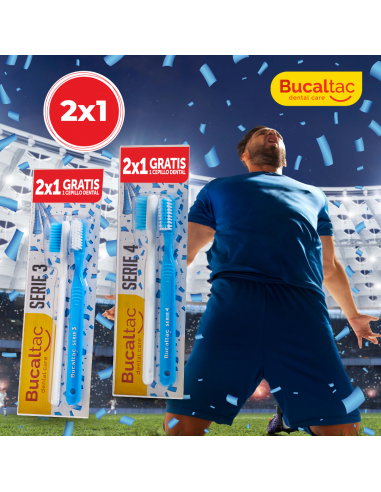 Bucal Tac Serie 3 Cepillo Promopack 2x1