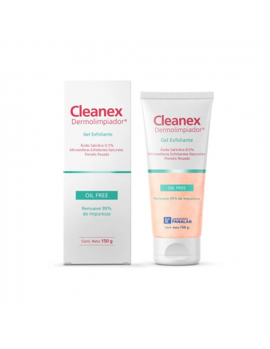 Cleanex Exfoliante Gel Oil Free x 150 G