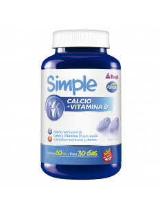 Simple calcio + vitamina D...