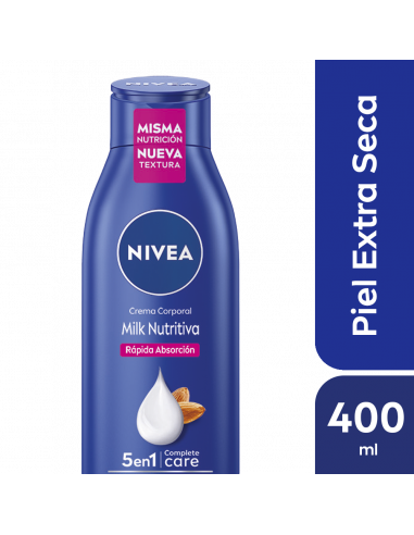 NIVEA Crema Corporal Milk Nutritiva 5...