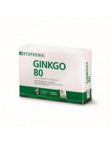 Ginkgo 80 x 30 comprimidos