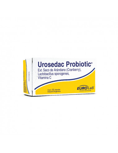 Urosedac Probiotic x 32 cápsulas