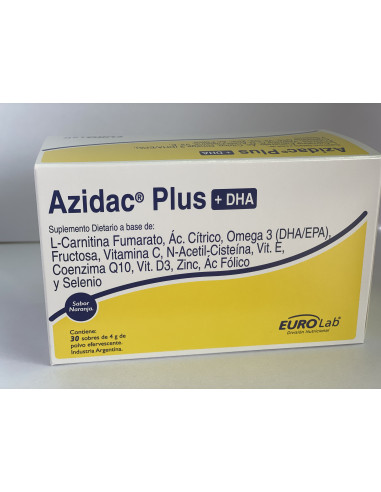Azidac Plus + Dha 30 Sobres