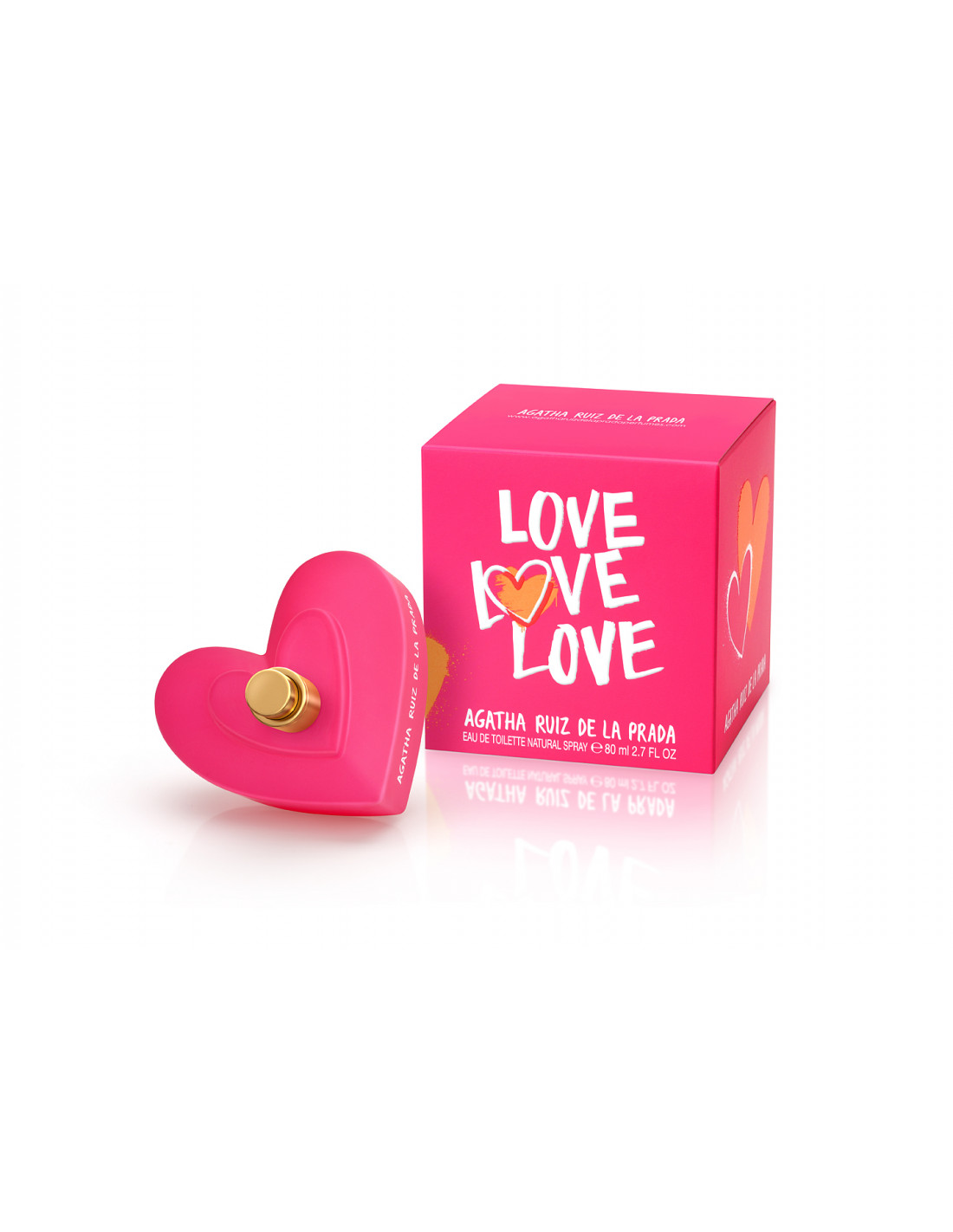 Agatha Ruiz de la Prada Love Love Love Edt 80 Ml en Farmacias y Perfumerias  Rp